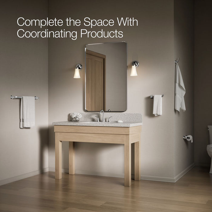 KOHLER K-27397 Simplice Pivoting toilet paper holder