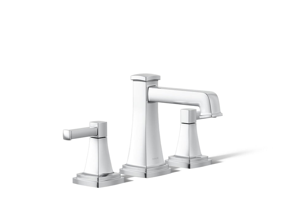 KOHLER K-27399-4 Riff Widespread bathroom sink faucet, 1.2 gpm