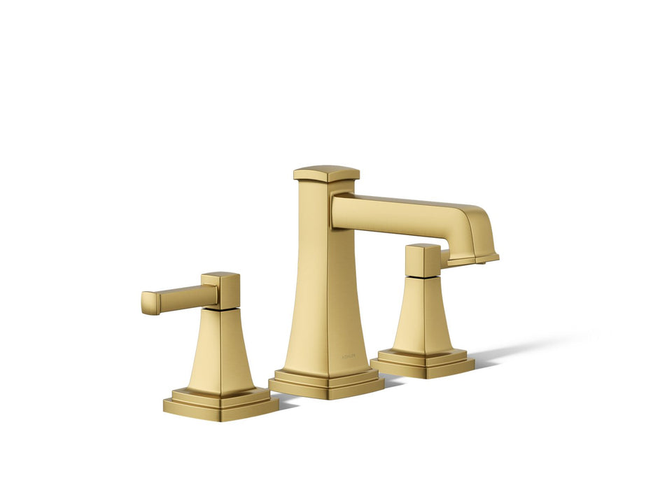 KOHLER K-27399-4 Riff Widespread bathroom sink faucet, 1.2 gpm