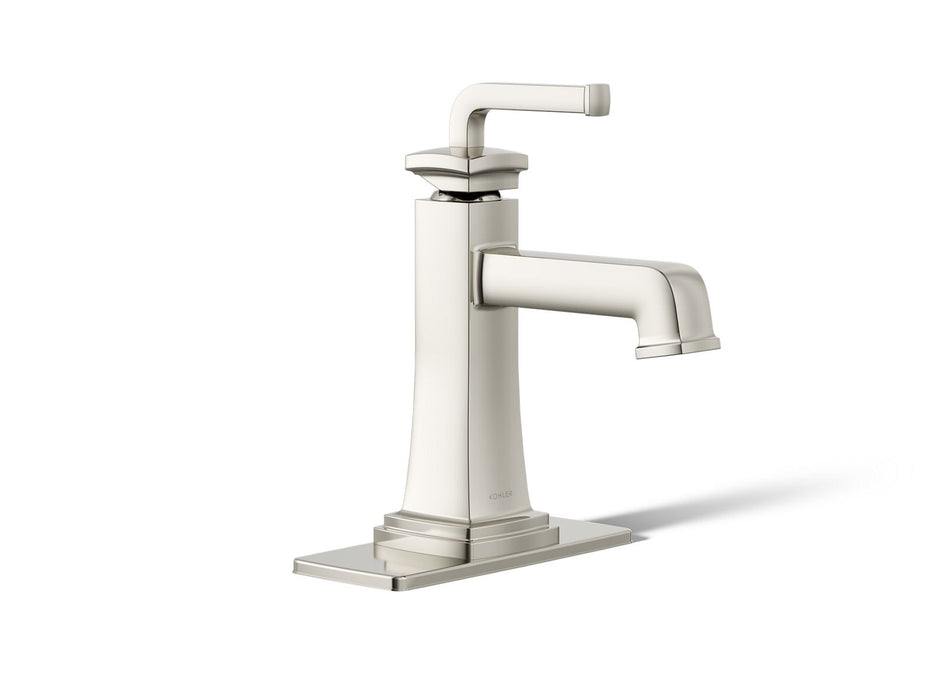 KOHLER K-27400-4N Riff Single-handle bathroom sink faucet, 0.5 gpm