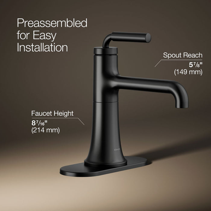 KOHLER K-27415-4K Tone Single-handle bathroom sink faucet, 1.0 gpm