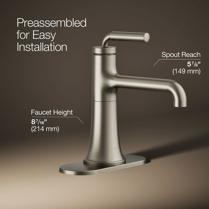 KOHLER K-27415-4K Tone Single-handle bathroom sink faucet, 1.0 gpm