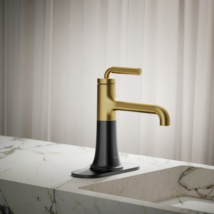 KOHLER K-27415-4N Tone Single-handle bathroom sink faucet, 0.5 gpm