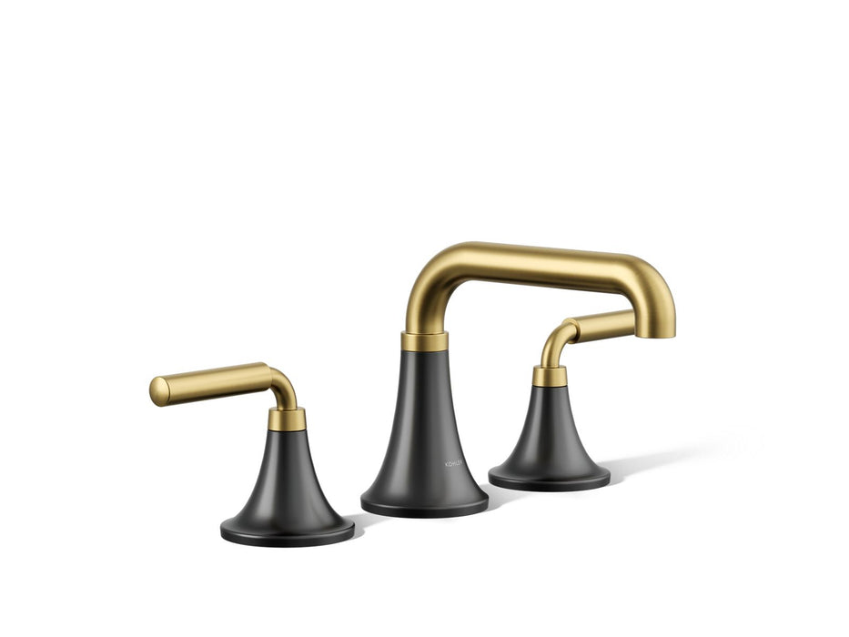 KOHLER K-27416-4N Tone Widespread bathroom sink faucet, 0.5 gpm