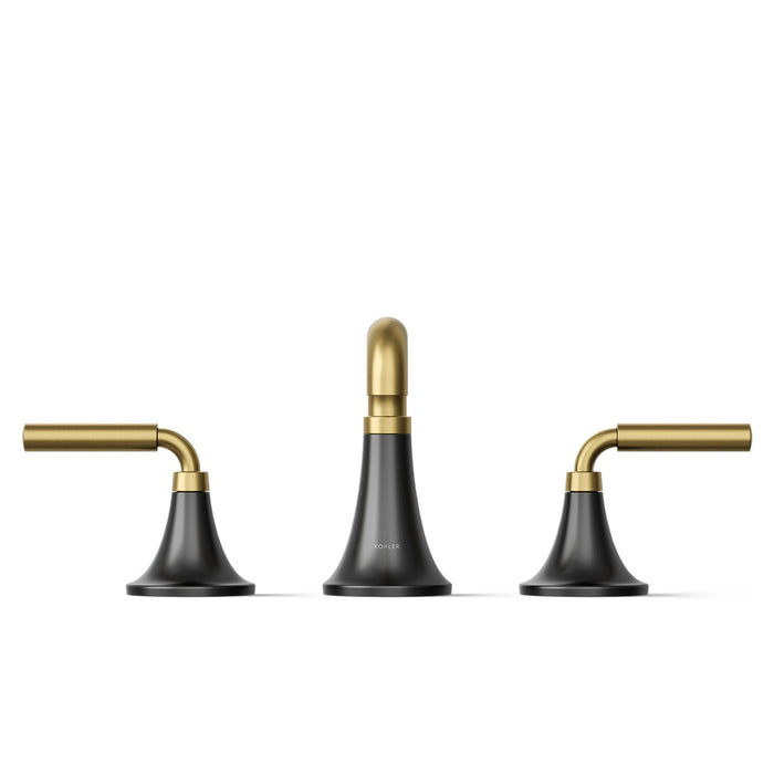 KOHLER K-27416-4N Tone Widespread bathroom sink faucet, 0.5 gpm