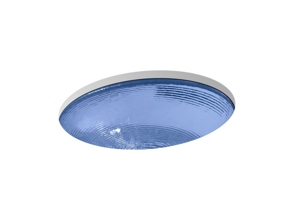 KOHLER K-2741 Whist 19" oval undermount bathroom sink, no overflow
