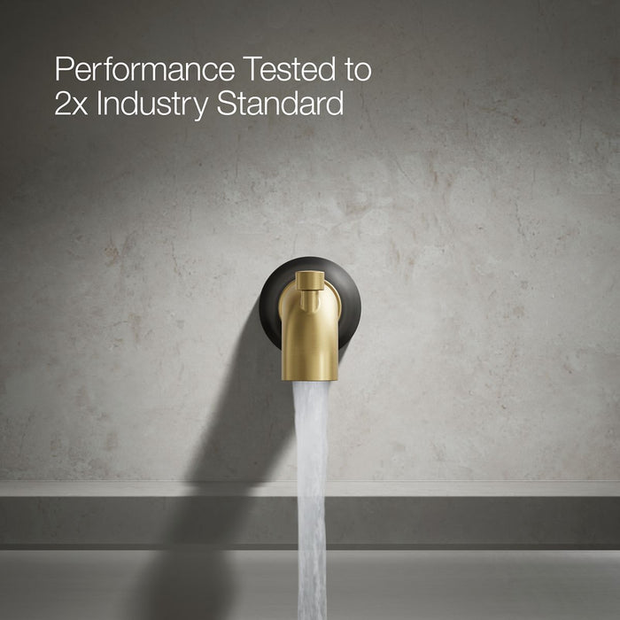 KOHLER K-27422 Tone Wall-mount bath spout with diverter