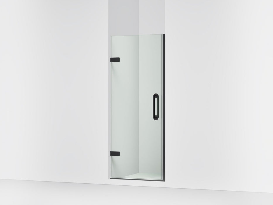 KOHLER K-27583-10L Components Frameless pivot shower door, 71-5/8" H x 29-5/8 - 30-3/8" W, with 3/8" thick Crystal Clear glass
