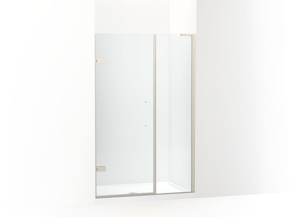 KOHLER K-27715-10L Composed 3/8" pivot door glass and hardware, no handle