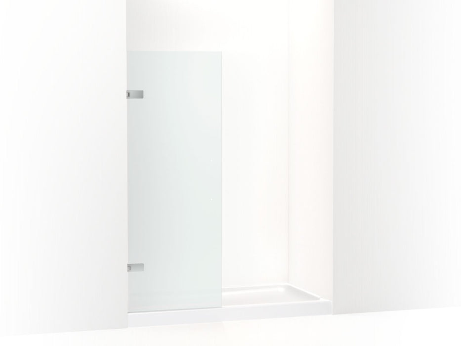 KOHLER K-27718-10L Composed 3/8" moving panel glass and hinges, polished chrome