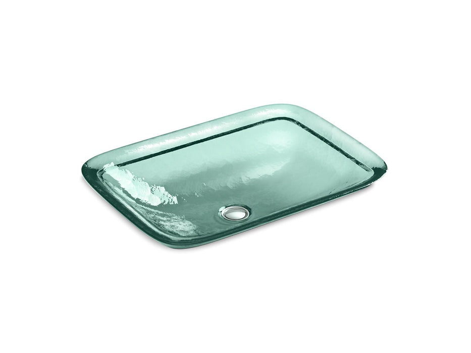 KOHLER K-2773 Inia 20-3/4" rectangular drop-in bathroom sink, no overflow