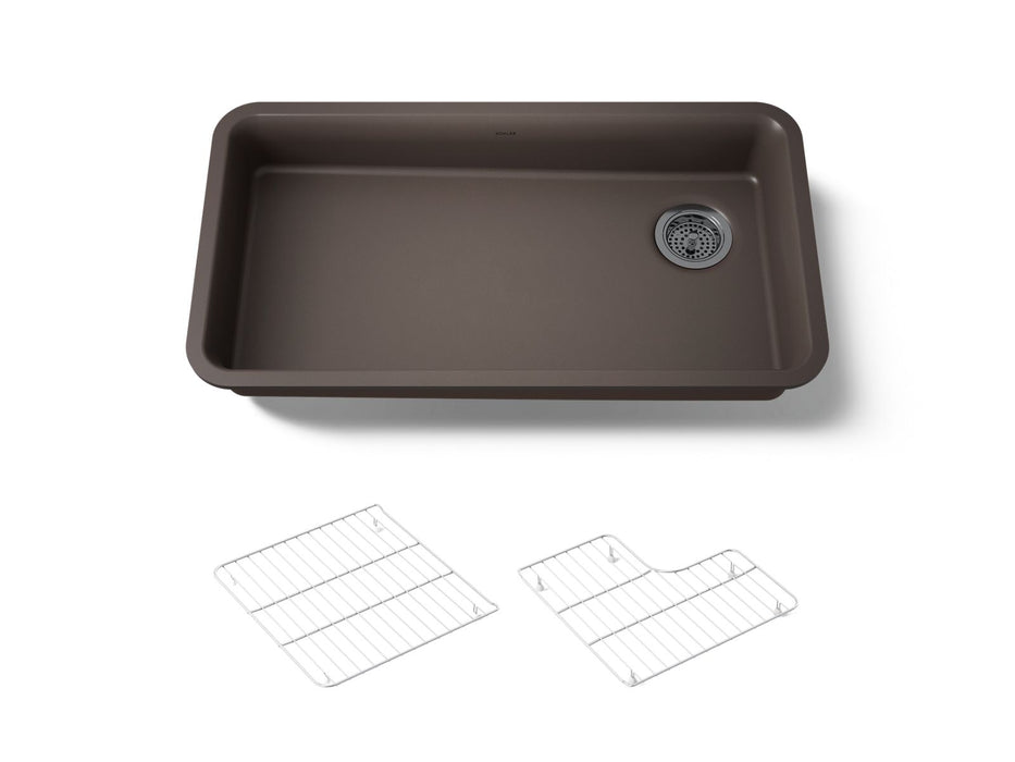 KOHLER K-27785 Cairn 33" undermount single-bowl kitchen sink