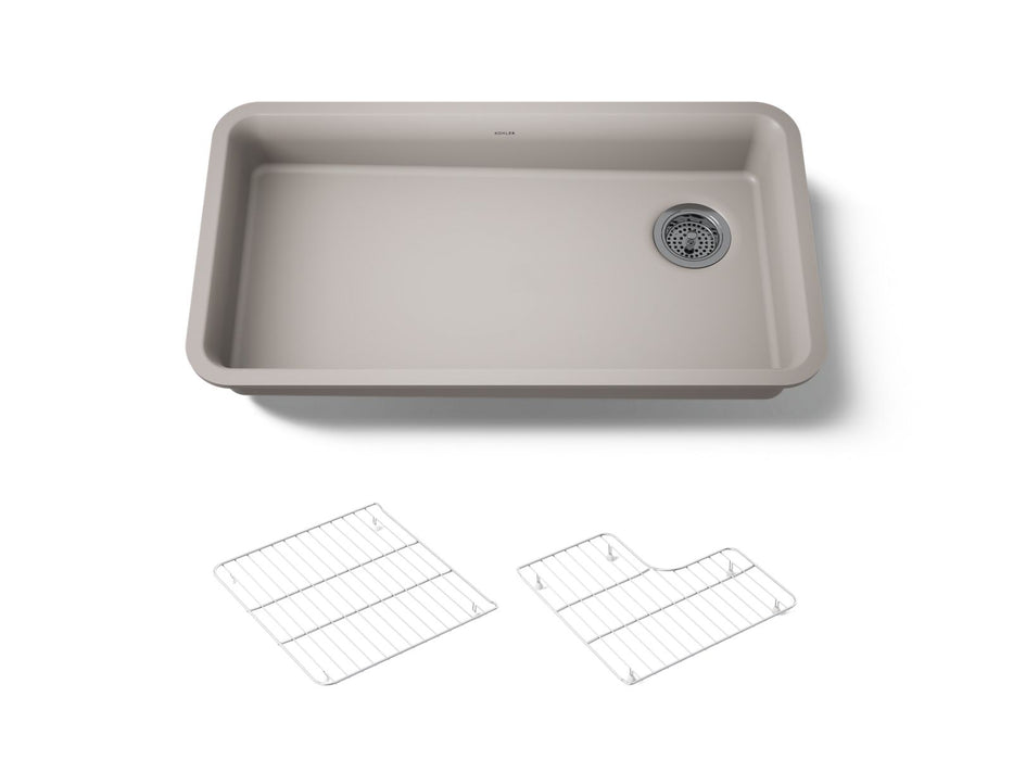 KOHLER K-27785 Cairn 33" undermount single-bowl kitchen sink