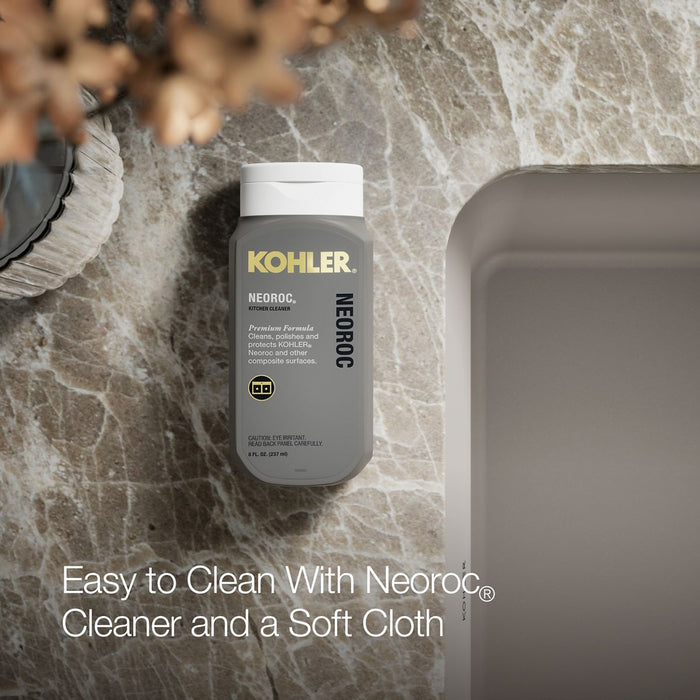 KOHLER K-27786 Cairn Smart Divide 33-1/2" undermount double-bowl kitchen sink