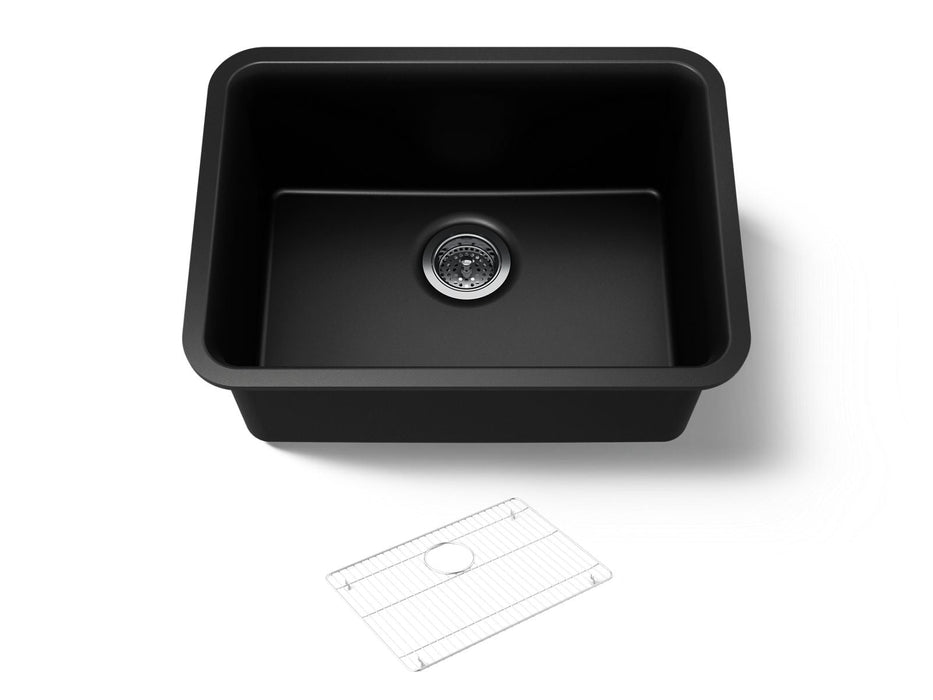KOHLER K-28001 Cairn 24-1/2" undermount single-bowl kitchen sink