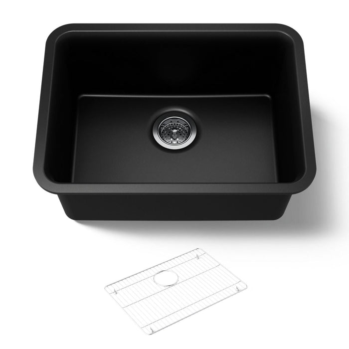 KOHLER K-28001 Cairn 24-1/2" undermount single-bowl kitchen sink