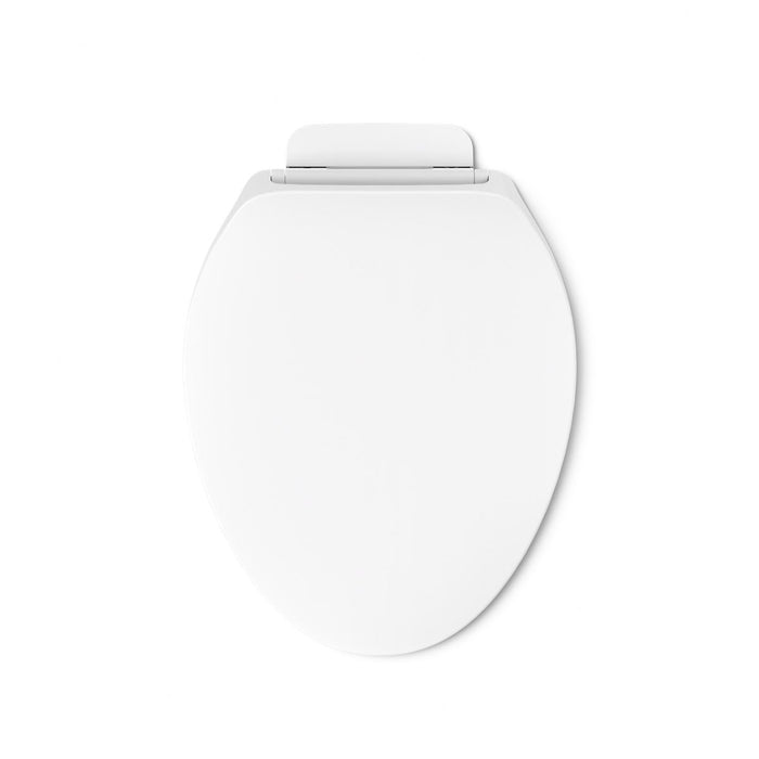 KOHLER K-28004 Drift ReadyLatch Quiet-Close elongated toilet seat, white - view 3