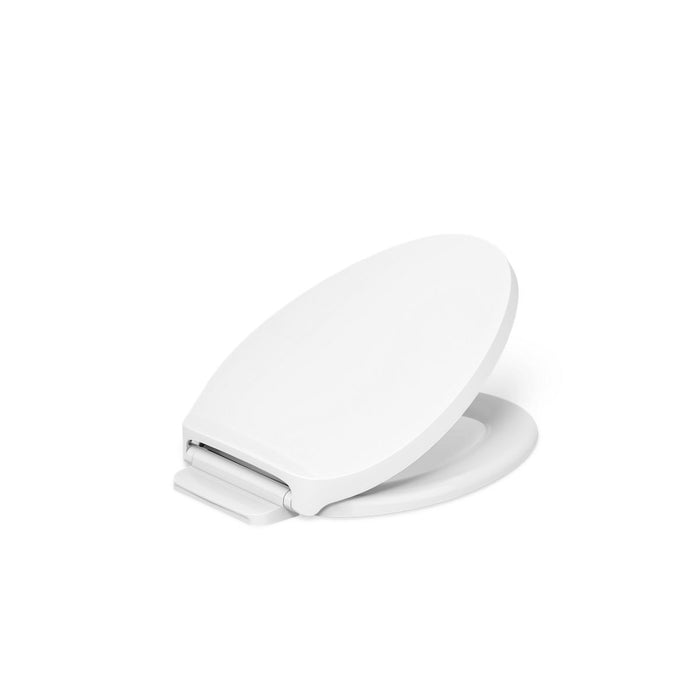 KOHLER K-28004 Drift ReadyLatch Quiet-Close elongated toilet seat, white - view 4