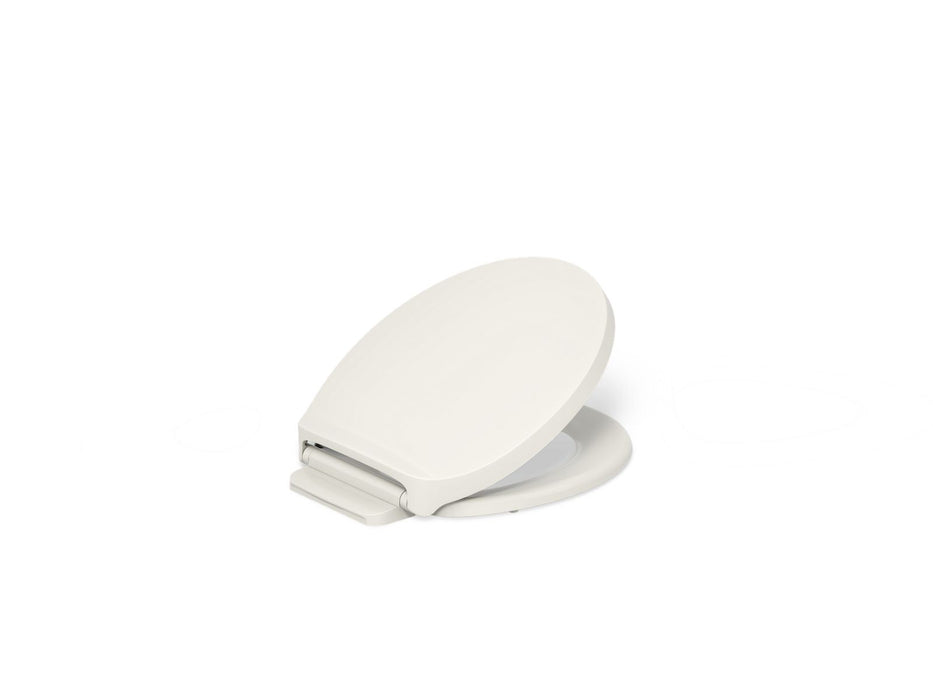 KOHLER K-28005 Drift ReadyLatch Quiet-Close round-front toilet seat