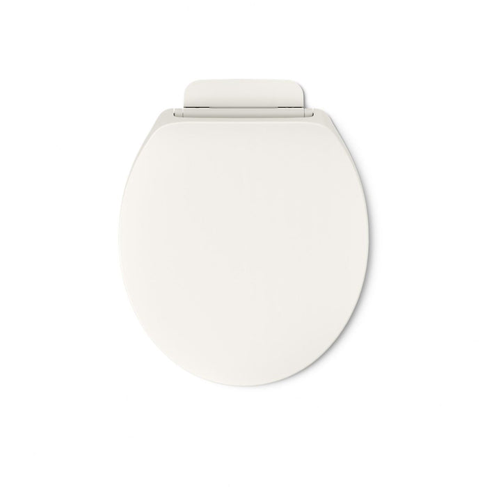 KOHLER K-28005 Drift ReadyLatch Quiet-Close round-front toilet seat