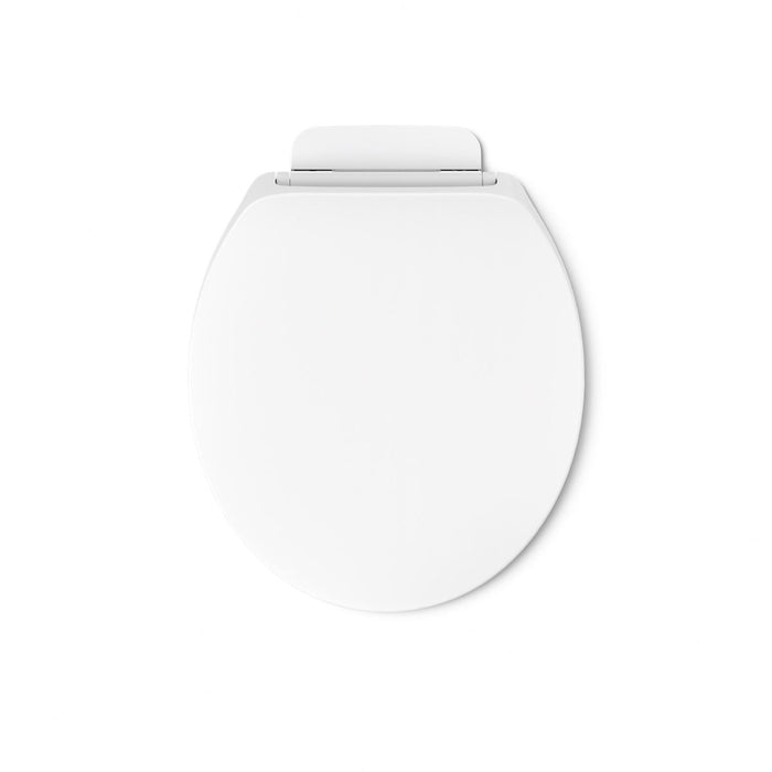 KOHLER K-28005 Drift ReadyLatch Quiet-Close round-front toilet seat