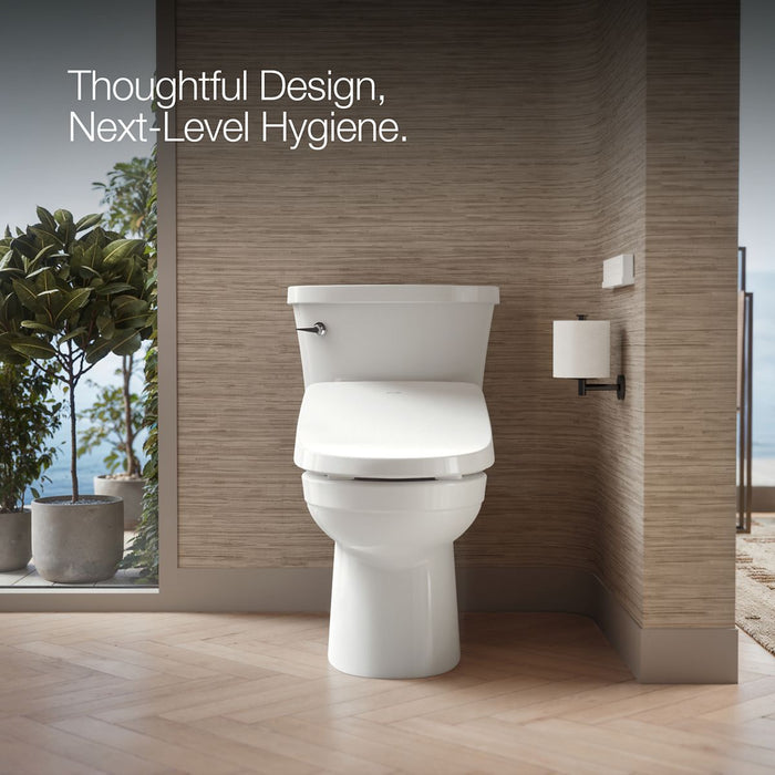 KOHLER K-28118-0 PureWash E815 K-28118 C3 Round-front Bidet Toilet Seat with Remote Control