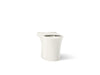 KOHLER K-28121 Veil Elongated toilet bowl with skirted trapway, biscuit