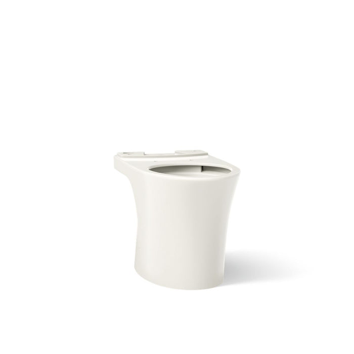KOHLER K-28121 Veil Elongated toilet bowl with skirted trapway, biscuit - view 5