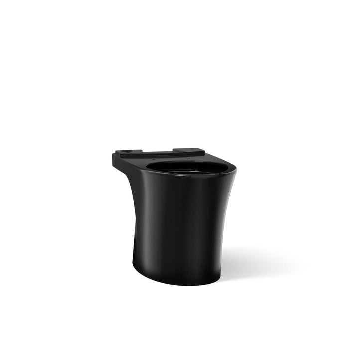 KOHLER K-28121 Veil Elongated toilet bowl with skirted trapway, black black - view 5
