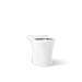 KOHLER K-28121 Veil Elongated toilet bowl with skirted trapway, white - view 5