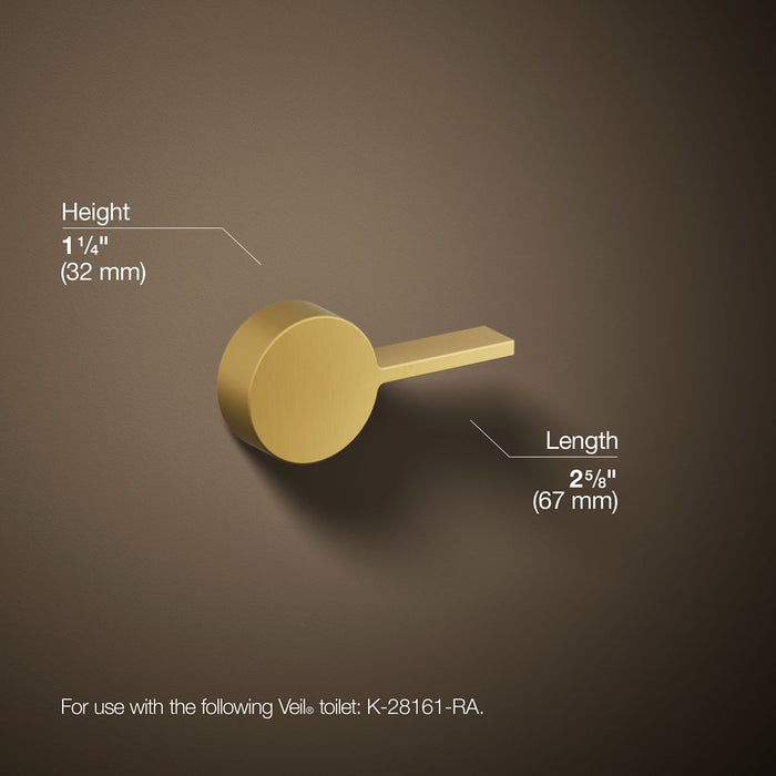 KOHLER K-28122-R Veil Right-hand trip lever