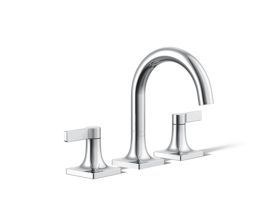 KOHLER K-28125-4 Venza Widespread bathroom sink faucet, 1.2 gpm