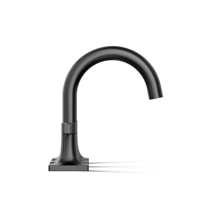 KOHLER K-28125-4N Venza Widespread bathroom sink faucet, 0.5 gpm, matte black - view 3