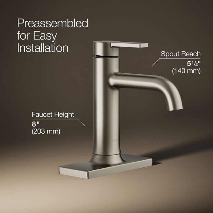 KOHLER K-28126-4K Venza Single-handle bathroom sink faucet, 1.0 gpm