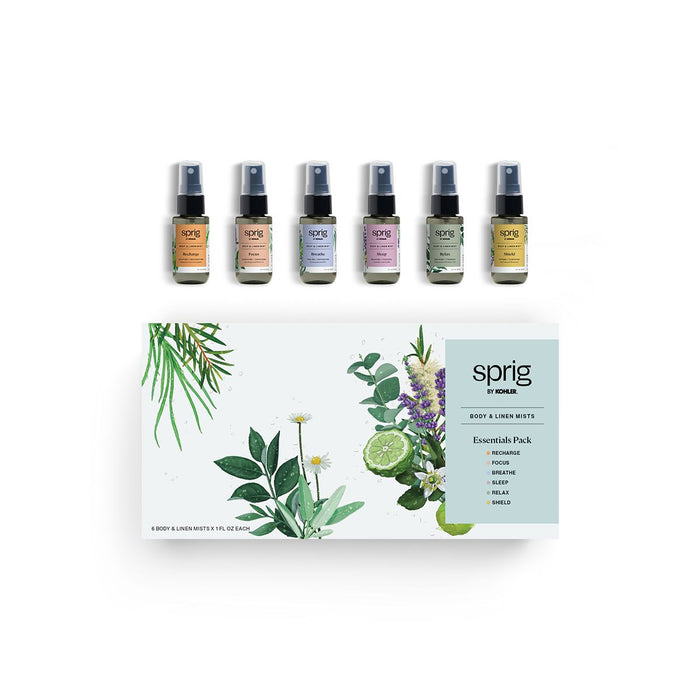KOHLER K-28151-B6 Sprig Body & Linen Mist Essentials Pack