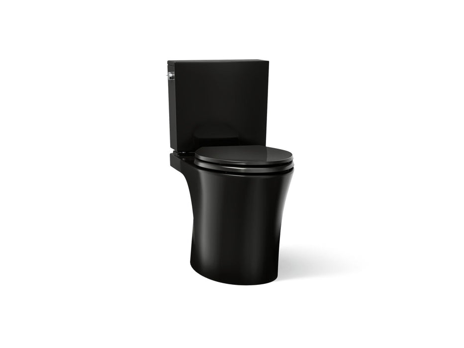 KOHLER K-28161-RA Veil Two-piece elongated toilet with skirted trapway, 1.28 gpf