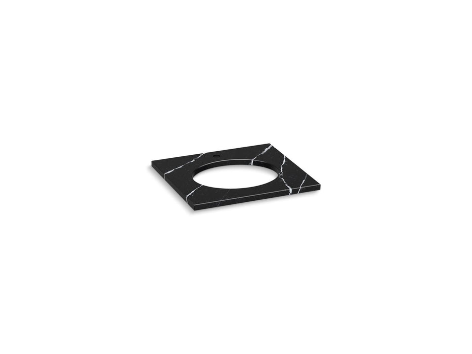 KOHLER K-28247 Silestone 25" quartz vanity top with oval cutout