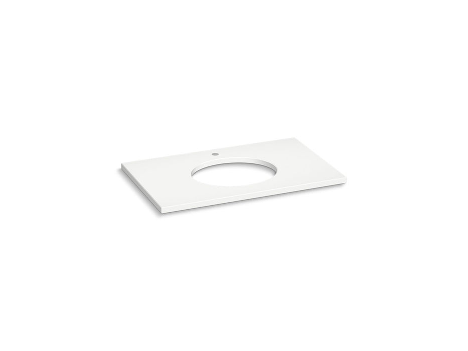 KOHLER K-28251 Silestone 37" quartz vanity top with oval cutout