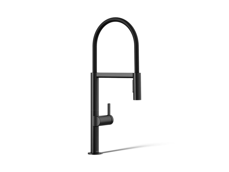 KOHLER K-28267 Components Semi-professional kitchen sink faucet with two-function sprayhead