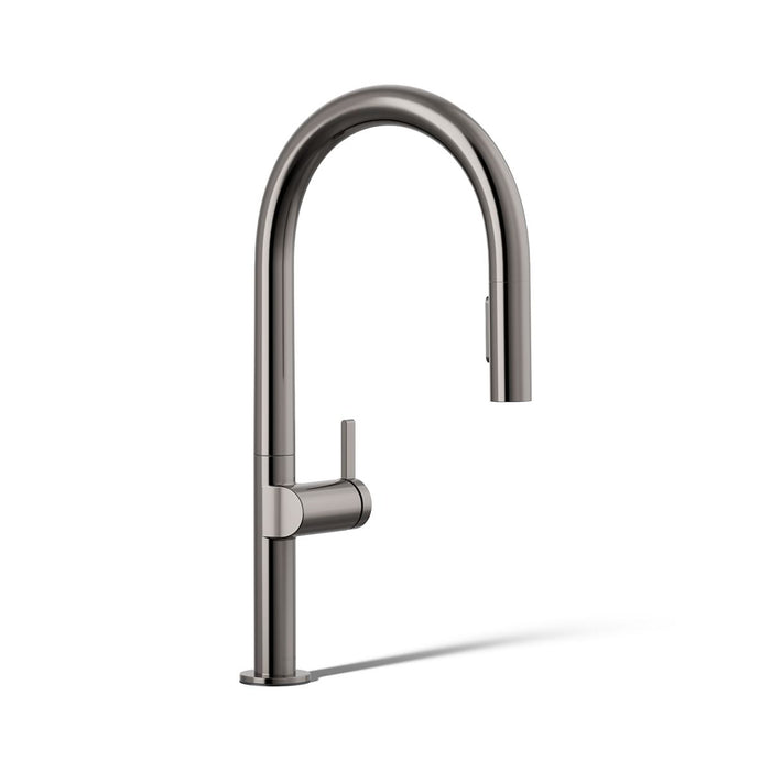 KOHLER K-28268 Components Pull-down kitchen sink faucet with two-function sprayhead