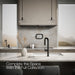 KOHLER K-28269 Components Pull-down kitchen sink faucet with two-function sprayhead, matte black - view 2