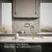 KOHLER K-28269 Components Pull-down kitchen sink faucet with two-function sprayhead, vibrant brushed moderne brass - view 4