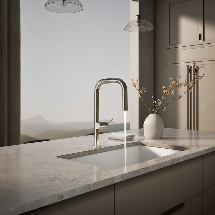 KOHLER K-28269 Components Pull-down kitchen sink faucet with two-function sprayhead