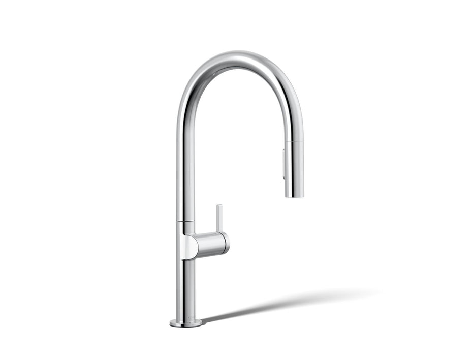 KOHLER K-28270-RT2 Components Touchless pull-down kitchen sink faucet with two-function sprayhead