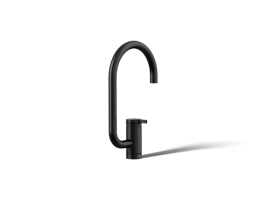 KOHLER K-28277 Components Single-handle bar sink faucet with two-function extended-reach spout