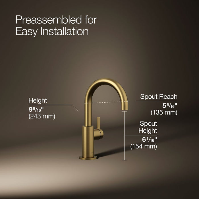 KOHLER K-28291 Components Beverage faucet