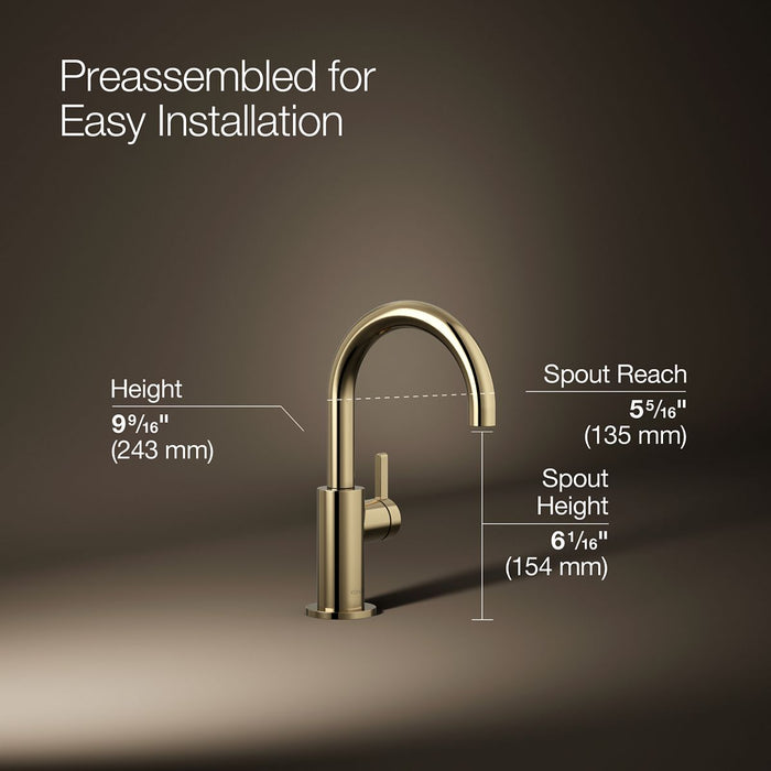 KOHLER K-28291 Components Beverage faucet