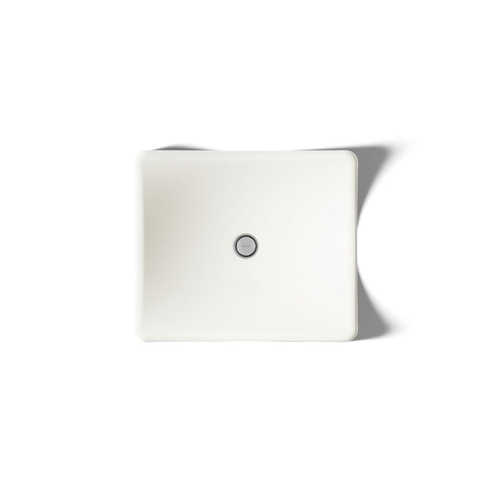 KOHLER K-2833 DemiLav 18-1/4" rectangular vessel bathroom sink, no overflow