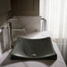 KOHLER K-2833 DemiLav 18-1/4" rectangular vessel bathroom sink, no overflow, thunder grey - view 3
