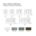 KOHLER K-28379-ASB Quo 24" Bathroom Vanity Cabinet with Sink and Quartz Top, Umbral Green - Detail image of a product feature